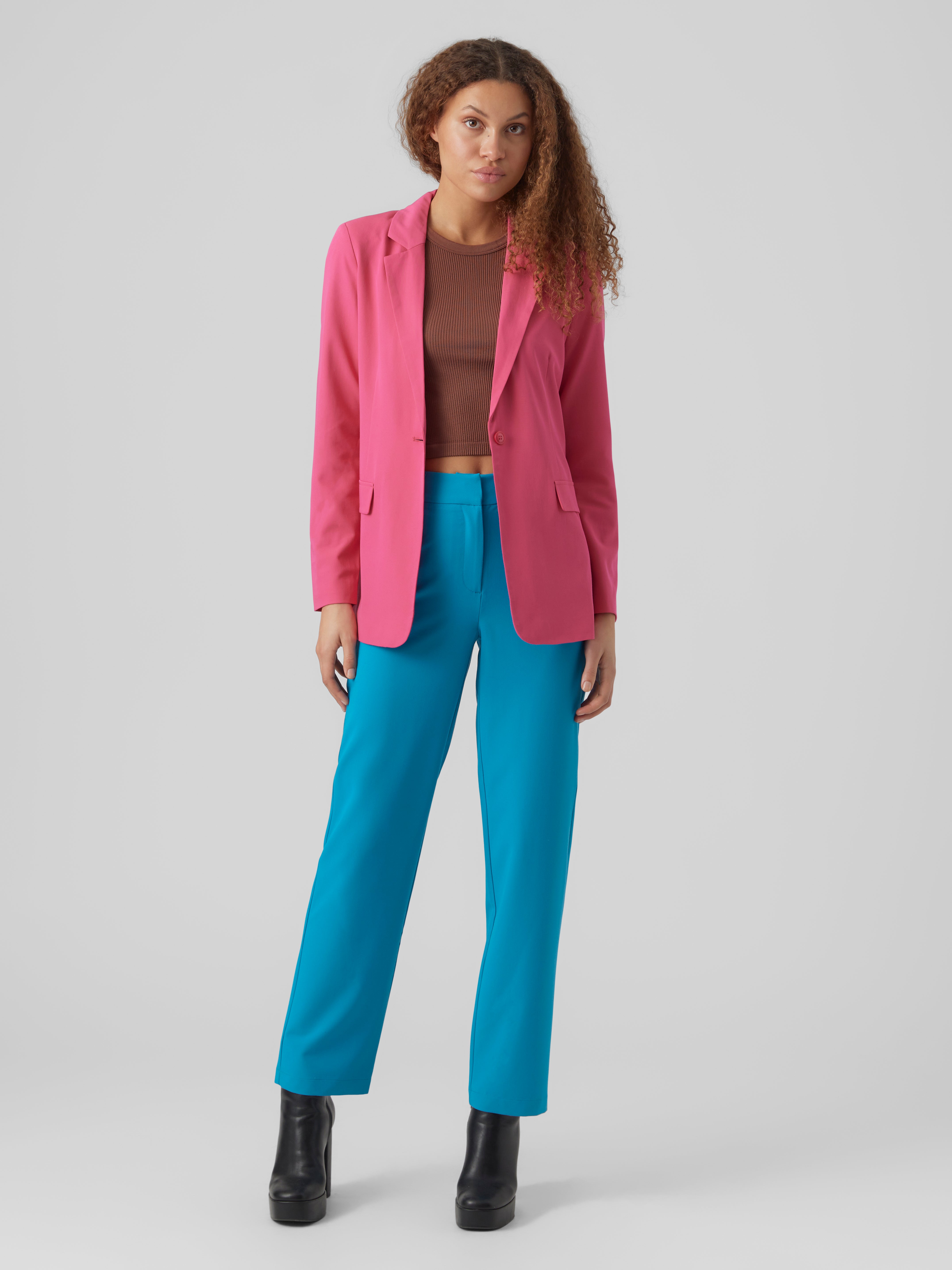 Vero moda hot sale pink blazer