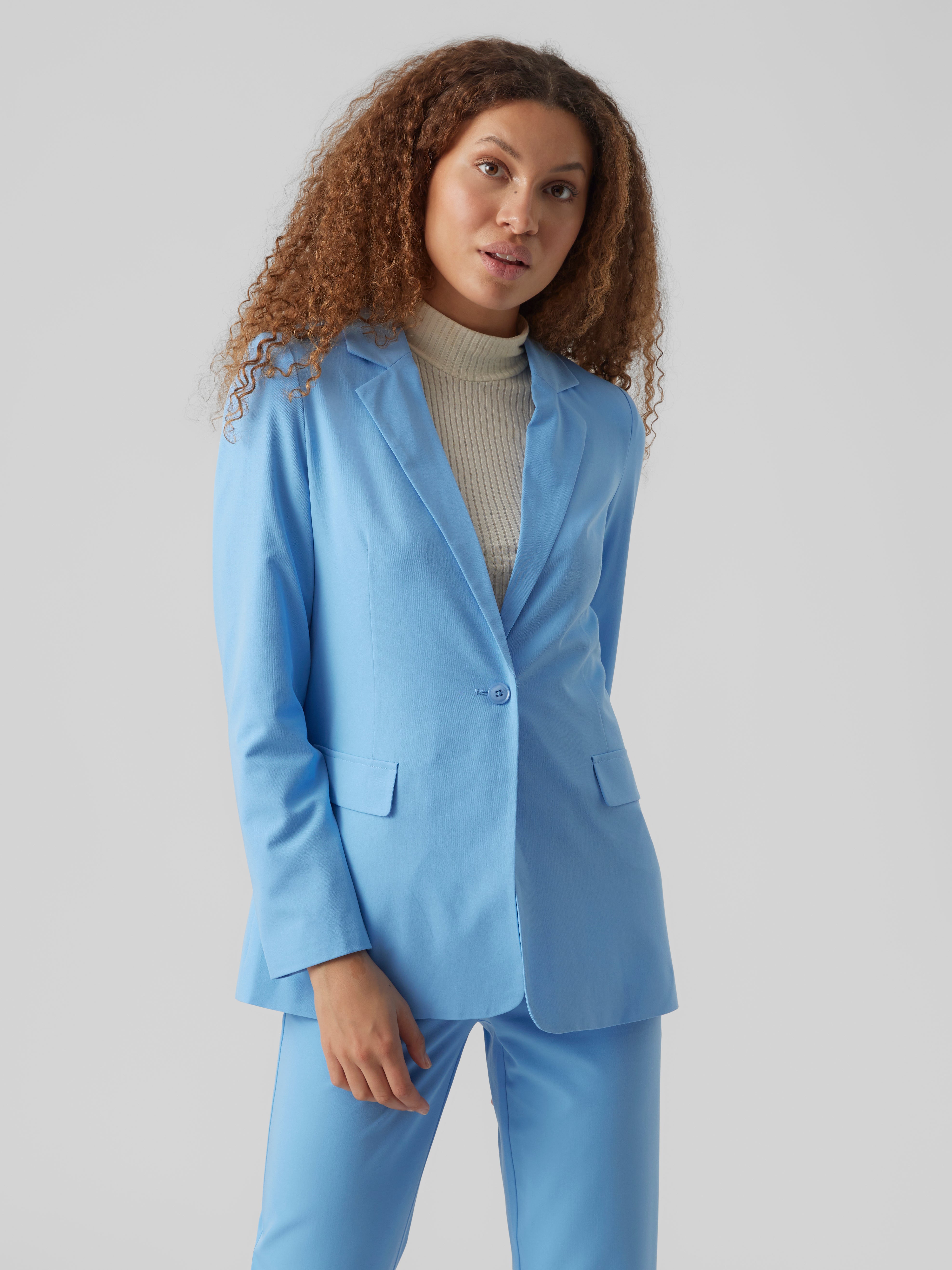 Light blue hotsell suit jacket womens