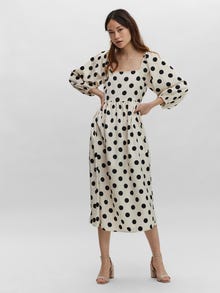Vero Moda VMSINNA Vestido longo -Snow White - 10259619