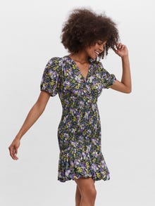 Vero Moda VMMELANIE Korte jurk -Black - 10259627