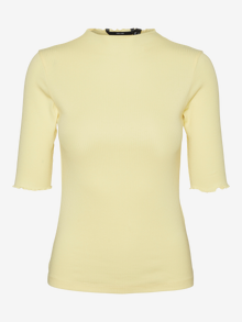 Vero Moda VMVIO T-shirts -Lemon Meringue - 10259772