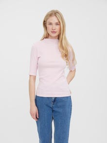 Vero Moda VMVIO T-shirts -Parfait Pink - 10259772