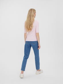 Vero Moda VMVIO T-Shirt -Parfait Pink - 10259772