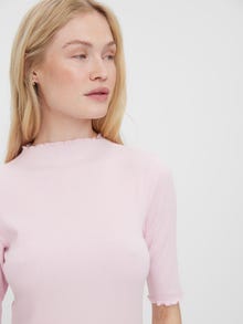 Vero Moda VMVIO T-Shirt -Parfait Pink - 10259772