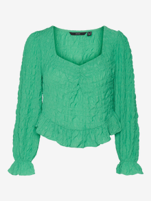 Vero Moda VMHOLLY Top -Holly Green - 10260118