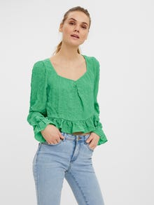 Vero Moda VMHOLLY Top -Holly Green - 10260118