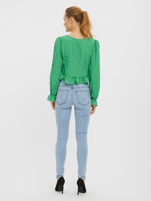 Vero Moda VMHOLLY Top -Holly Green - 10260118