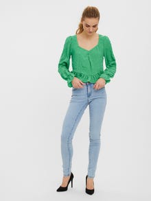 Vero Moda VMHOLLY Top -Holly Green - 10260118