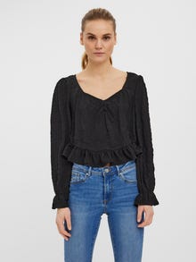 Vero Moda VMHOLLY Top -Black - 10260118