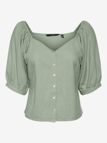Vero Moda VMJESMILO Top -Desert Sage - 10260299
