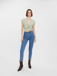 Vero Moda VMJESMILO Top -Desert Sage - 10260305