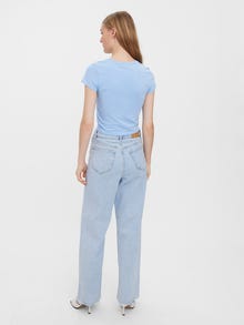 Vero Moda VMMAXI T-Shirt -Blue Bell - 10260310