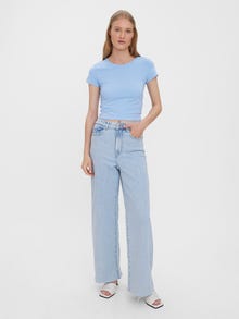 Vero Moda VMMAXI T-Shirt -Blue Bell - 10260310