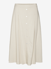 Vero Moda VMJESMILO High waist Long skirt -Silver Lining - 10260315