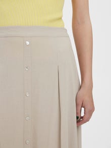 Vero Moda VMJESMILO High waist Long skirt -Silver Lining - 10260315