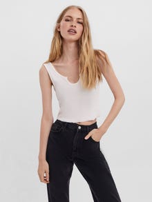 Vero Moda VMNEWAVA Top -Snow White - 10260327