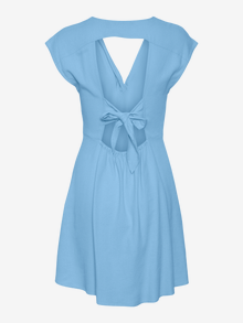 Vero Moda VMJESMILO Kort klänning -Blue Bell - 10260353