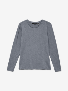 Vero Moda VMAVA Top -Medium Grey Melange - 10260456
