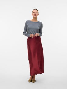 Vero Moda VMAVA Top -Medium Grey Melange - 10260456