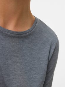 Vero Moda VMAVA Top -Medium Grey Melange - 10260456