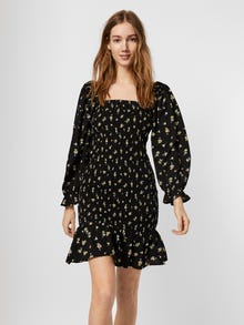 Vero Moda VMELLIE Korte jurk -Black - 10260608