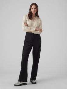 Vero Moda VMSUNNY Skjorte -Oatmeal - 10260627