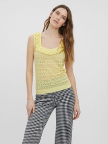 Vero Moda VMMIKIA Top -Lemon Meringue - 10260792