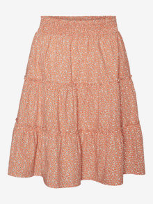 Vero Moda VMCARLI Kurzer Rock -Coral - 10260840