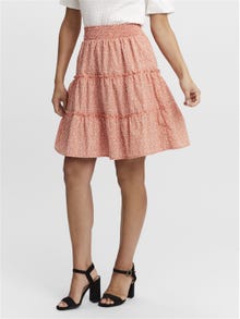 Vero Moda VMCARLI Kurzer Rock -Coral - 10260840