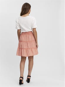 Vero Moda VMCARLI Kurzer Rock -Coral - 10260840