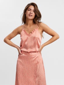 Vero Moda VMCARLI Tops -Coral - 10260844