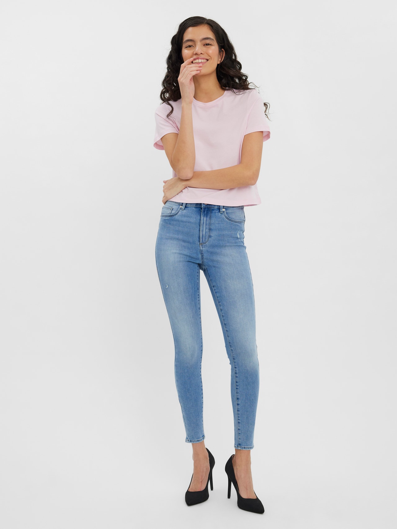 VMSOPHIA High rise Jeans with 20% discount! | Vero Moda®
