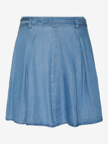 Vero Moda VMLILIANA Taille haute Jupe courte -Medium Blue Denim - 10261010