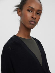 Vero Moda VMNEWLEXSUN Gebreid vest -Black - 10261276