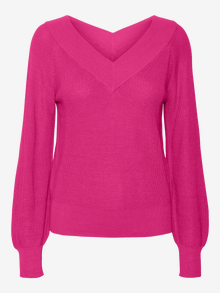 Vero Moda VMNEWLEXSUN Pullover -Very Berry - 10261278
