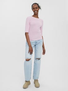 Vero Moda VMNEWLEXSUN Pullover -Parfait Pink - 10261280
