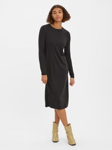 Vero Moda VMGAVA Lang kjole -Black - 10261285