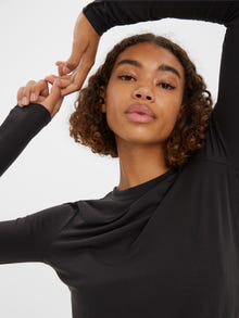 Vero Moda VMGAVA Lang kjole -Black - 10261285