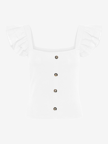 Vero Moda VMALBERTA Top -Bright White - 10261336