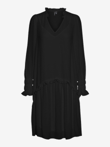 Vero Moda VMZIGGA Pitkä mekko -Black - 10261339
