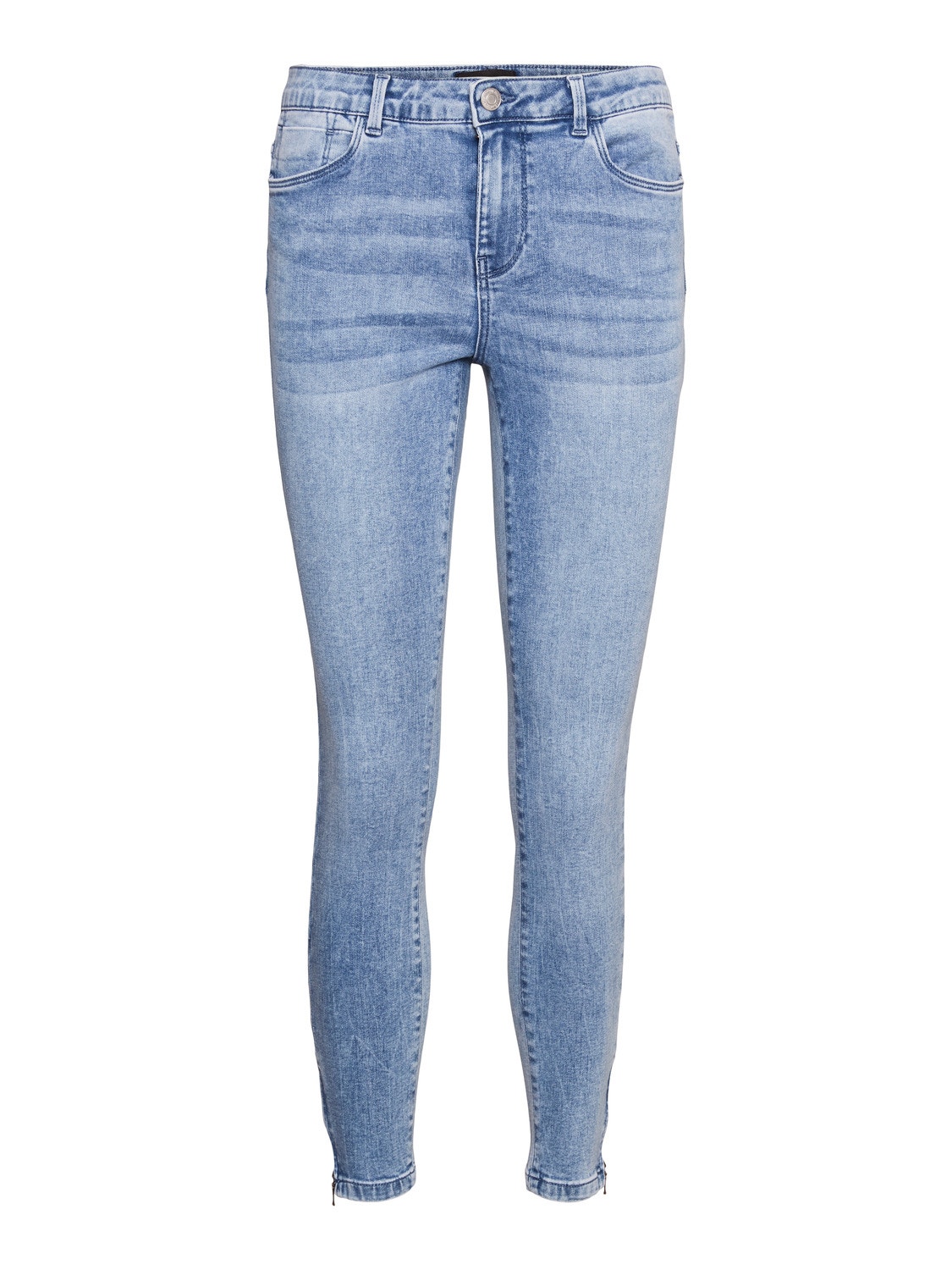 Vero Moda VMTILDE Taille moyenne Slim Fit Jeans -Light Blue Denim - 10261347