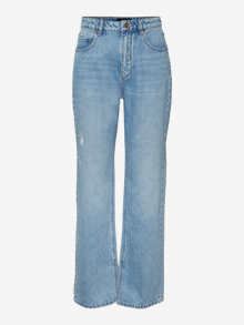 Vero Moda VMKITHY Straight Fit Jeans -Light Blue Denim - 10261475
