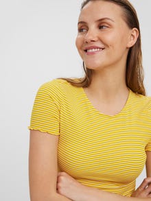 Vero Moda VMJILL Top -Amber Yellow - 10262156