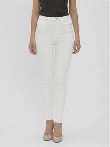 Vero Moda VMSOPHIA Vita alta Skinny Fit Jeans -Bright White - 10262685