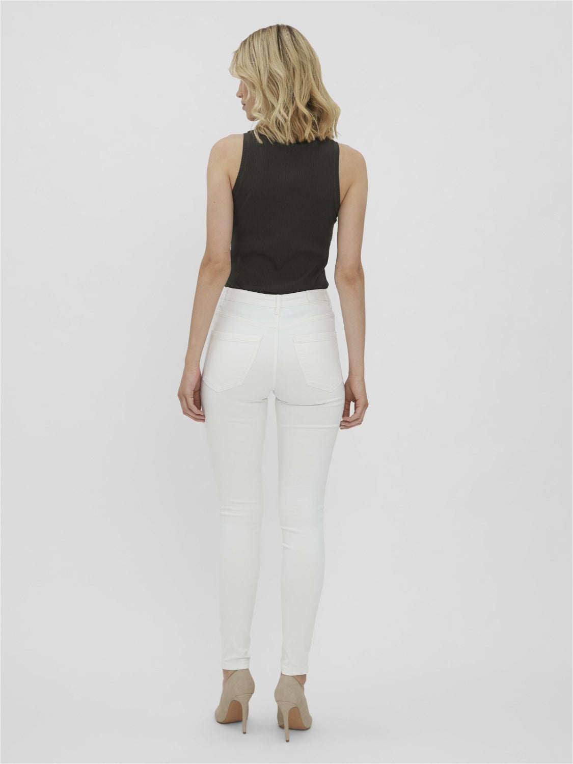 Vero moda sales white jeans