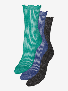 Vero Moda VMMAGIC 3-pack Socks -Black - 10262821