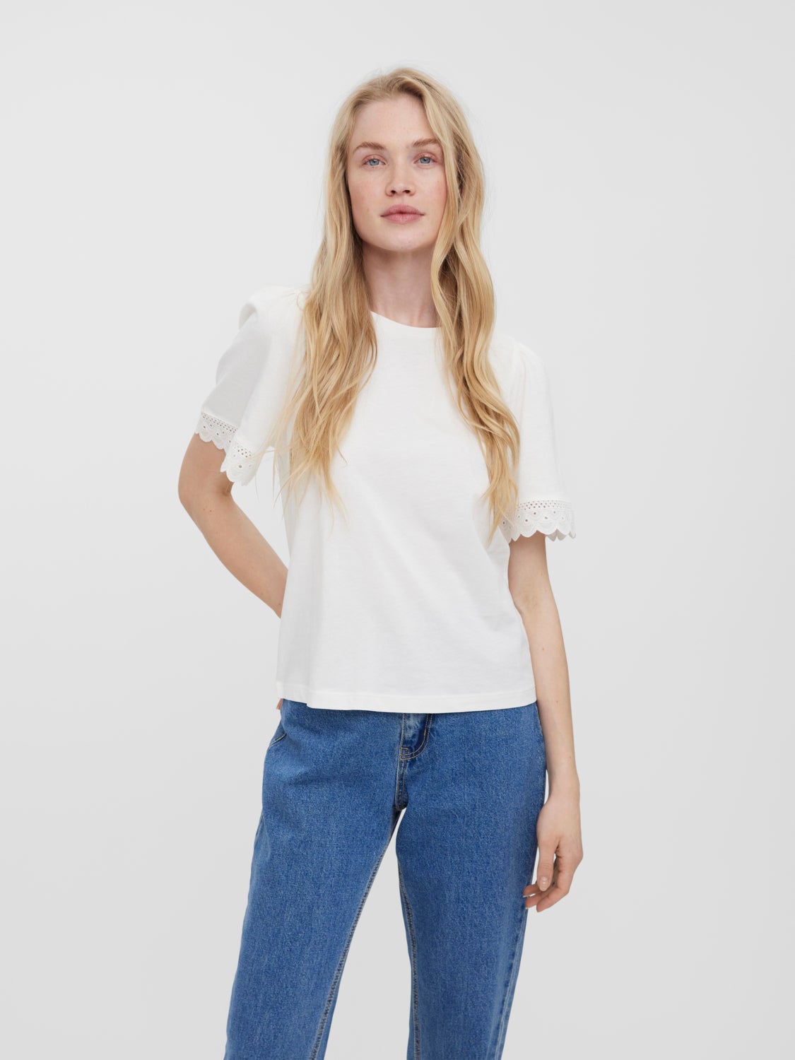 DAMEN Hemden & T-Shirts Falten Weiß S Vero Moda Bluse Rabatt 57 % 