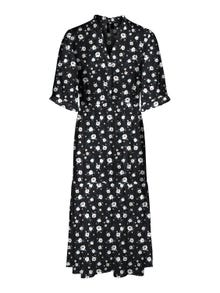 Vero Moda VMEASY Długa sukienka -Black - 10263289
