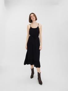 Vero Moda VMEASY Langes Kleid -Black - 10263291
