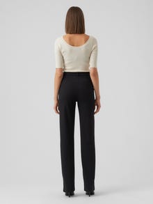 Vero Moda VMZAMIRA Taille moyenne Pantalons -Black - 10263670